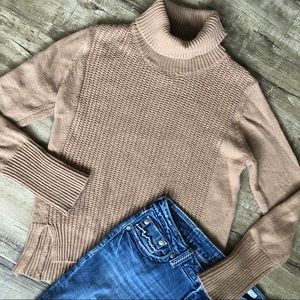 Cotton Candy LA Camel Turtleneck Sweater EUC